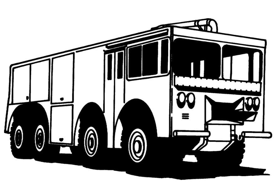 Fireman coloring pages