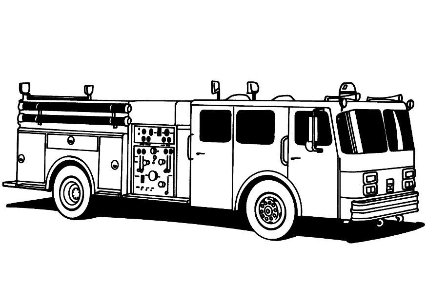 Fireman coloring pages