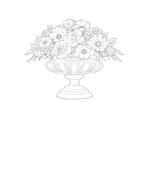 Flowers coloring pages
