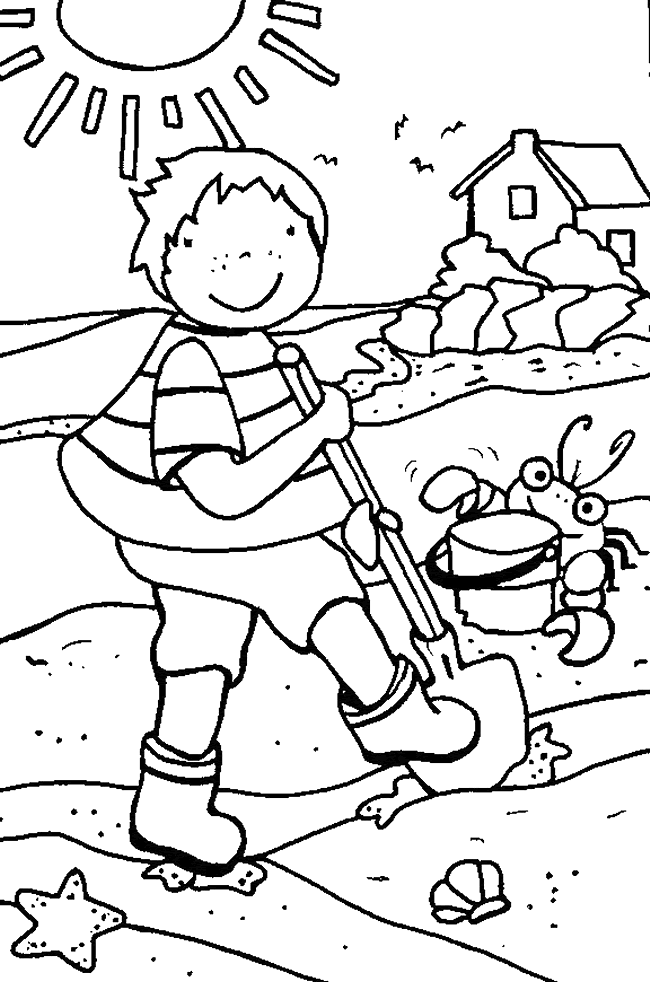 Holiday coloring pages