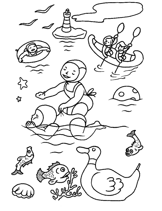 Holiday coloring pages