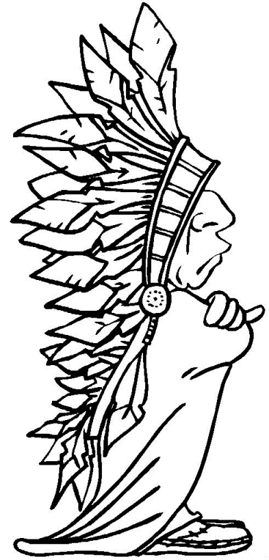 Indian coloring pages