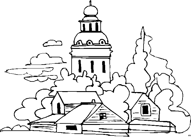 Landscapes coloring pages