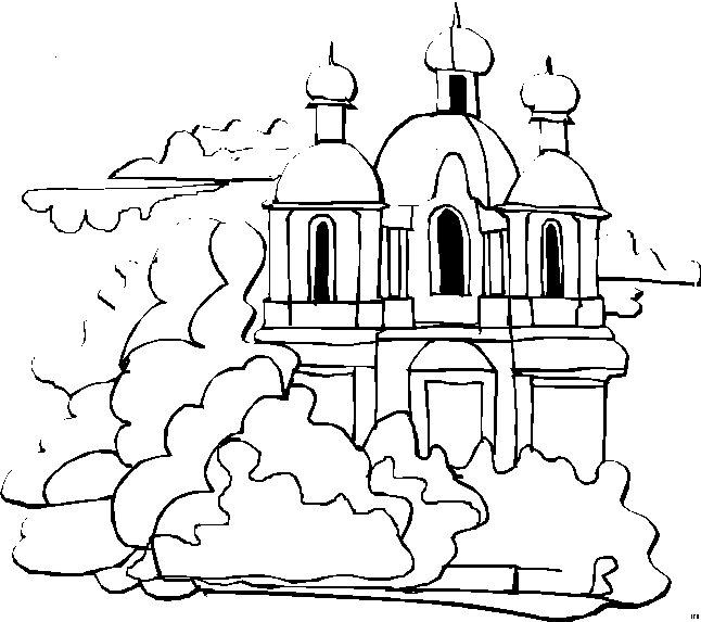 Landscapes coloring pages