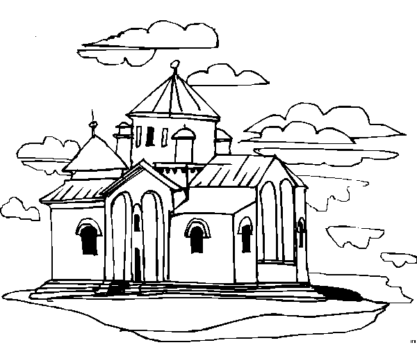 Landscapes coloring pages