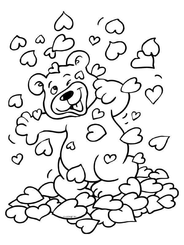 Love coloring pages