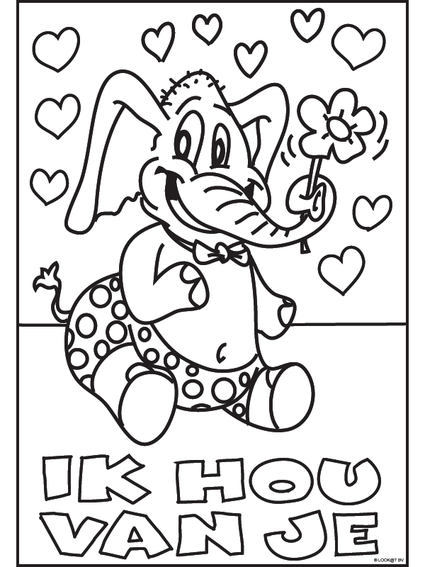 Love coloring pages