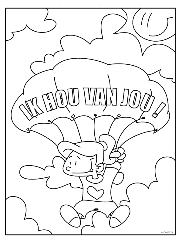 Love coloring pages