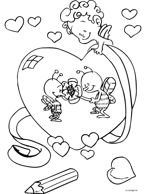 Love coloring pages