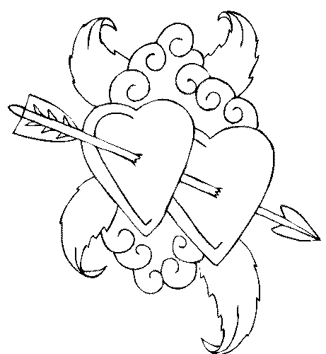 Love coloring pages