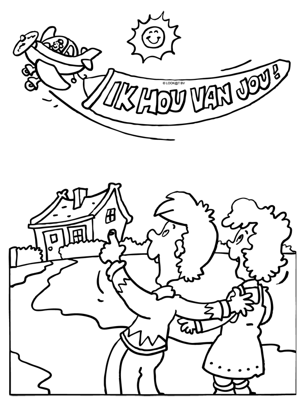 Love coloring pages