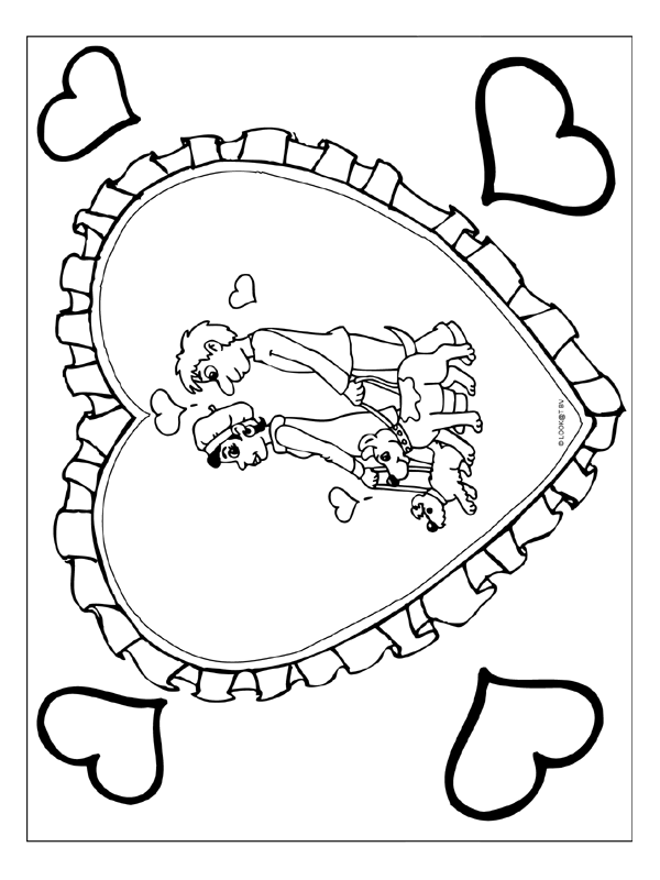 Love coloring pages