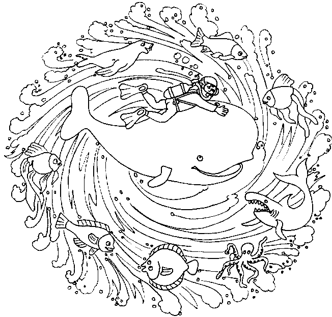 Mandala coloring pages