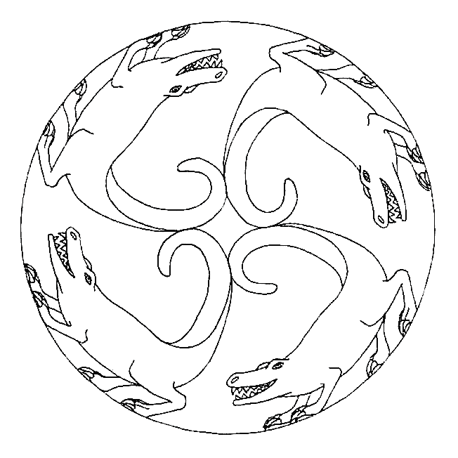 Mandala coloring pages