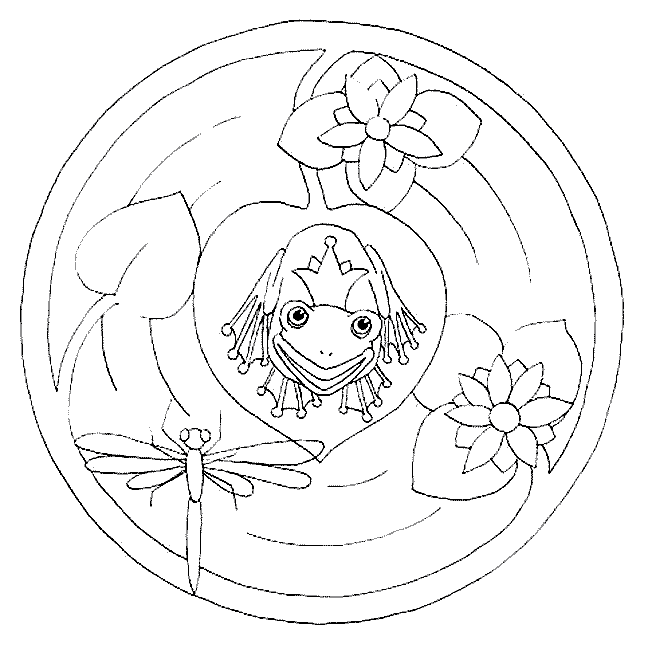 Mandala coloring pages