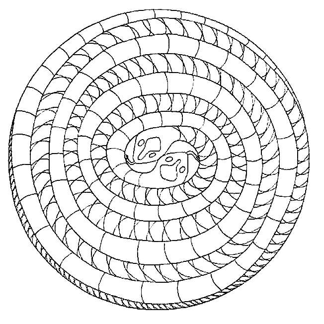 Mandala coloring pages