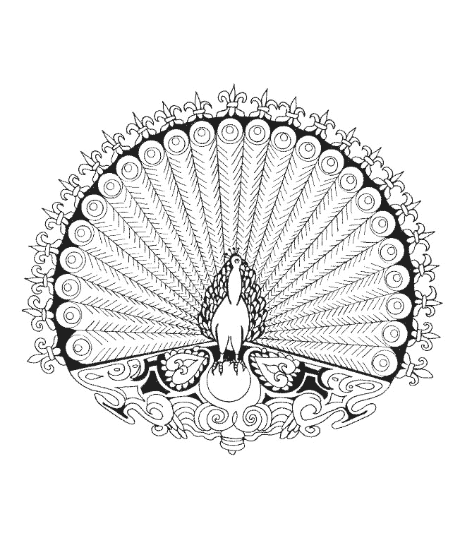 Mandala coloring pages