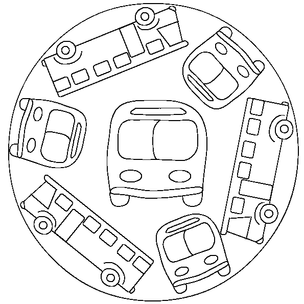 Mandala coloring pages