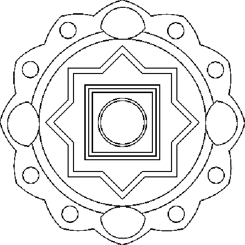 Mandala coloring pages