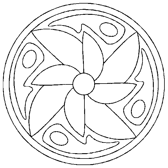 Mandala coloring pages