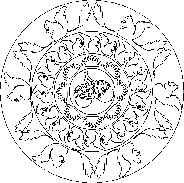 Mandala coloring pages