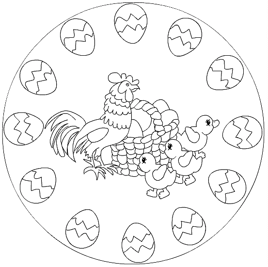 Mandala coloring pages