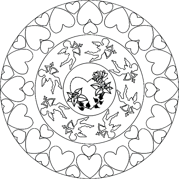 Mandala coloring pages