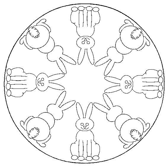 Mandala coloring pages