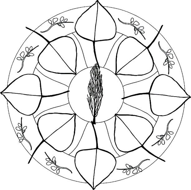 Mandala coloring pages