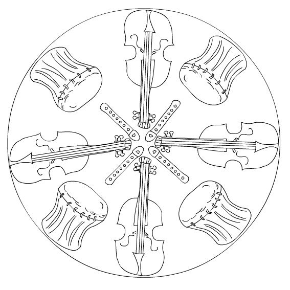 Music coloring pages