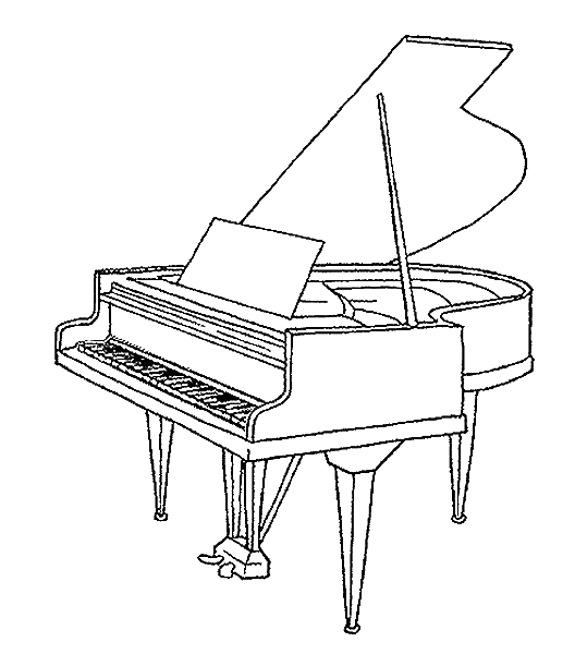 Music Coloring Pages