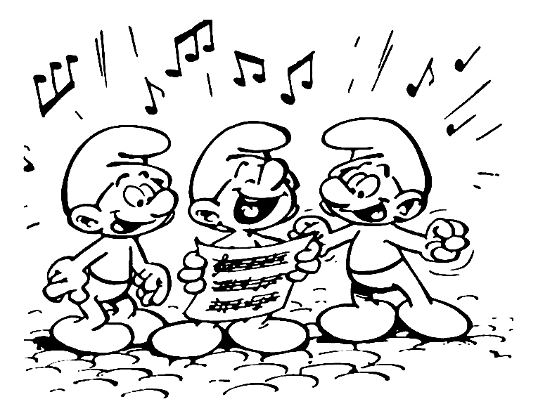 Music coloring pages