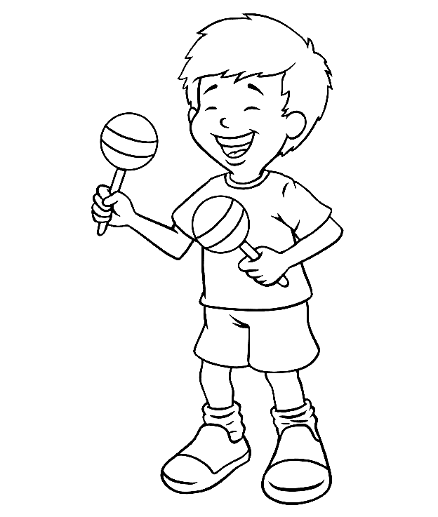 Music coloring pages