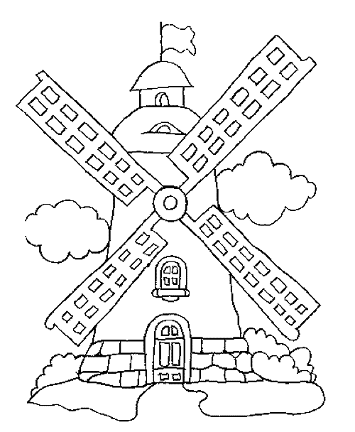 Netherlands coloring pages