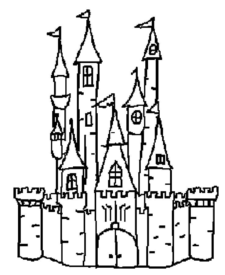 Prince and princess coloring pages