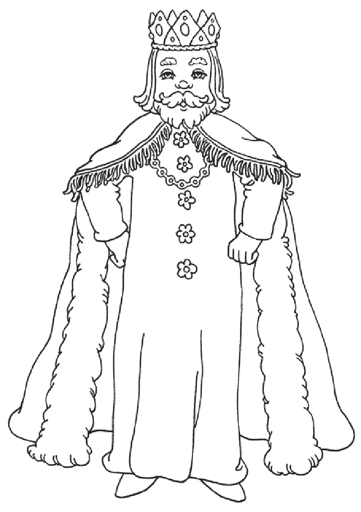 Prince and princess coloring pages