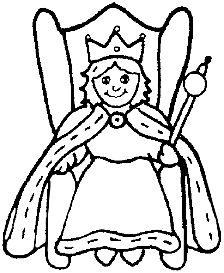 Prince and princess coloring pages