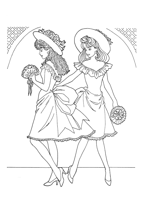 Princess coloring pages