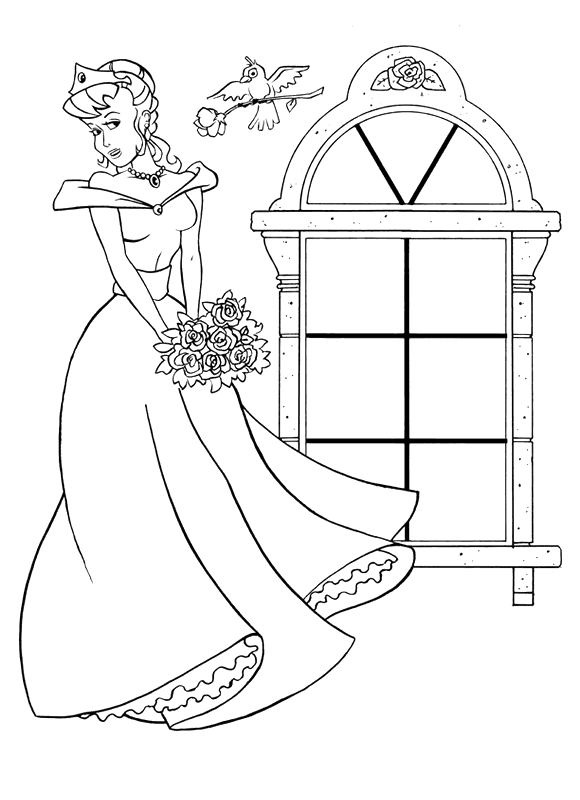 Princess coloring pages