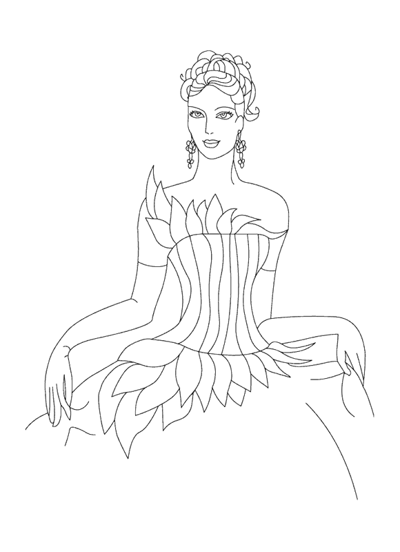 Princess coloring pages