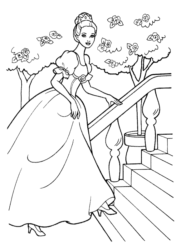 Princess coloring pages