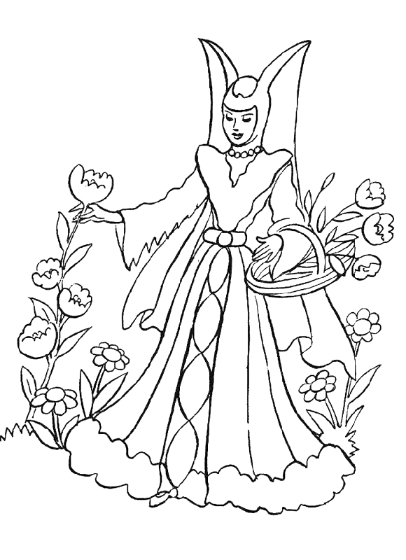 Princess coloring pages