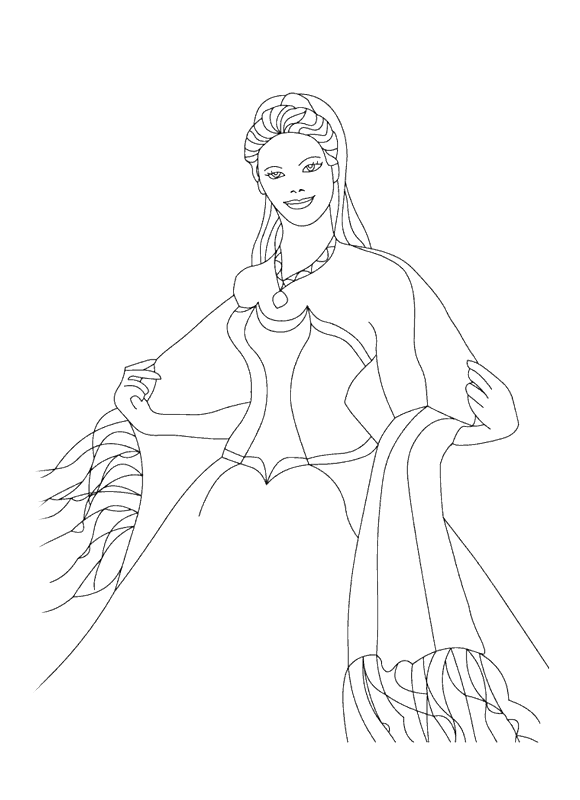 Princess coloring pages