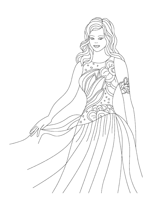 Princess coloring pages