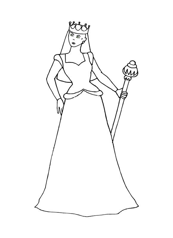 Princess coloring pages