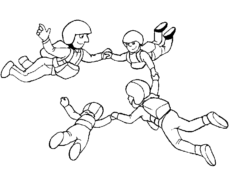 Sport coloring pages