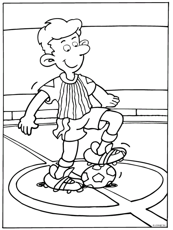 Sport coloring pages