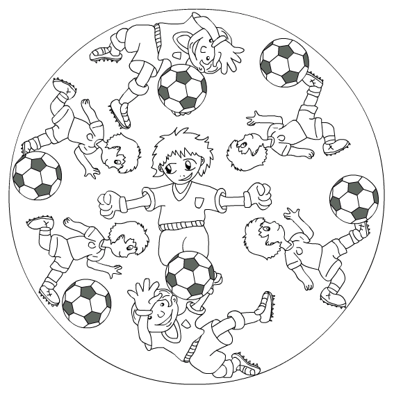 Sport coloring pages