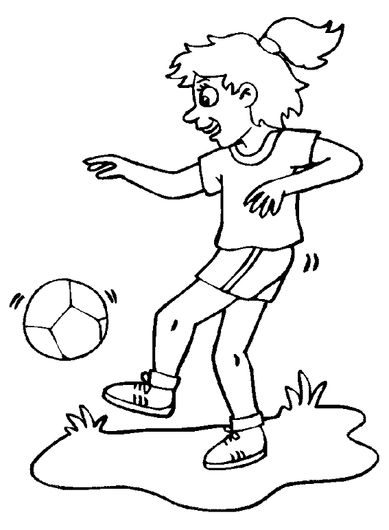 Sport coloring pages