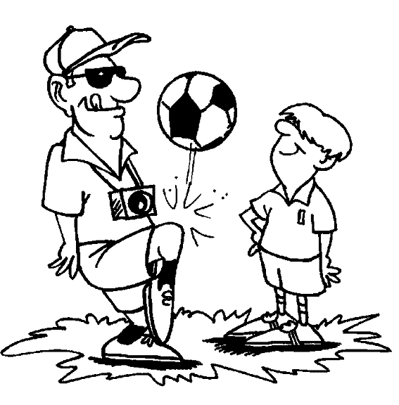 Sport coloring pages